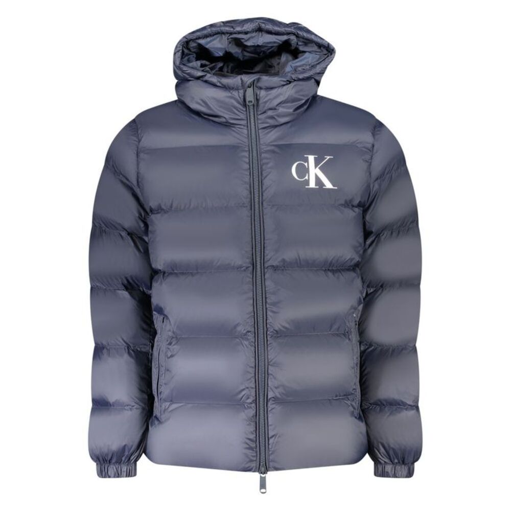 Calvin Klein Blue Nylon Men's Men's Jacket